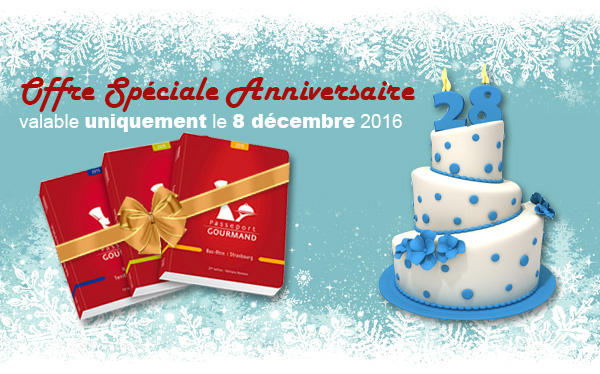 Offre spéciale anniversaire