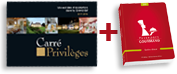 Guide Carré Privilèges + Passeport Gourmand Centre-Alsace