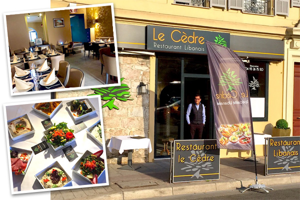 Restaurant le Cèdre à Nice