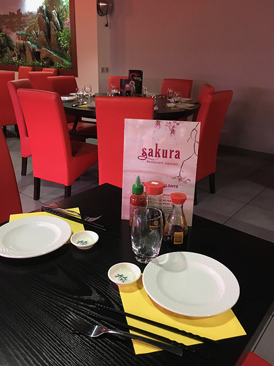Restaurant Sakura à Colmar
